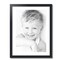 ArtToFrames 20x26" Matted Picture Frame with 16x22" Single Mat Photo Opening Framed in 1.25" Black and 2" Mat (FWM-3926-20x26)